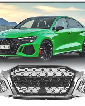 PARAURTI ANTERIORE PER AUDI A3 21- LOOK RS3