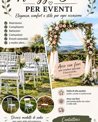 sedie e accessori giardino  