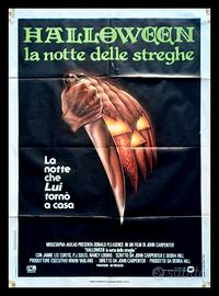 HALLOWEEN MANIFESTO CINEMA ORIGINALE