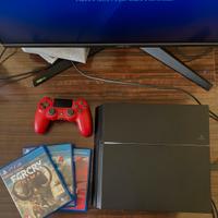 Ps4 500gb + 3 giochi