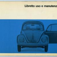 Manuale Uso Volkswagen Maggiolino 1300 1500