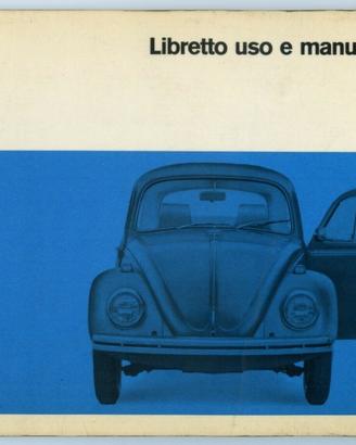 Manuale Uso Volkswagen Maggiolino 1300 1500