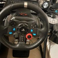 Logitech G29 volante-cambio e pedaliera