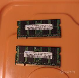 RAM DDR2 Samsung 1 GB