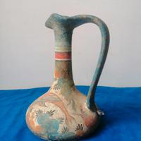 Rara anfora minoica terracotta vintage 