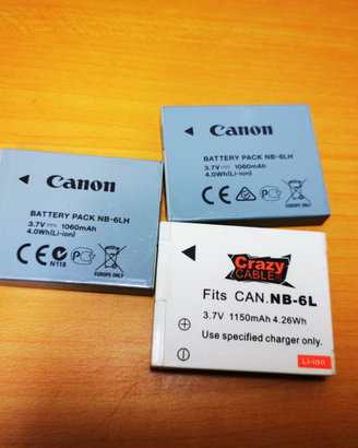 Batteria per canon