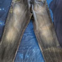 pantalone jeans pellepelle hip hop