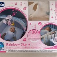Chicco - arco lettino rainbow sky rosa