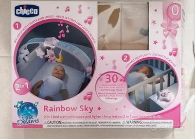 Chicco - arco lettino rainbow sky rosa