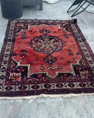 Tappeto Persiano Shiraz Autentico 150X205 cm- Made