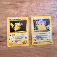 Carte Pokemon vintage pikachu