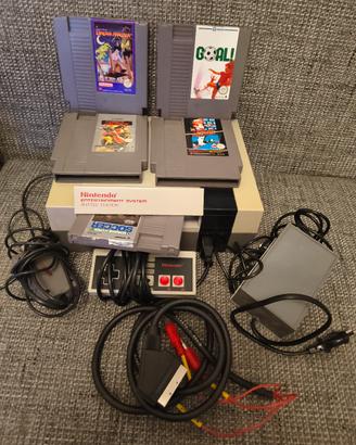 NINTENDO NES+GIOCHI 