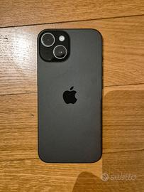 Apple iPhone 15 GB 128 Nero  con scatola originala