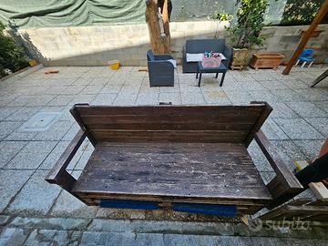 panca di legno 