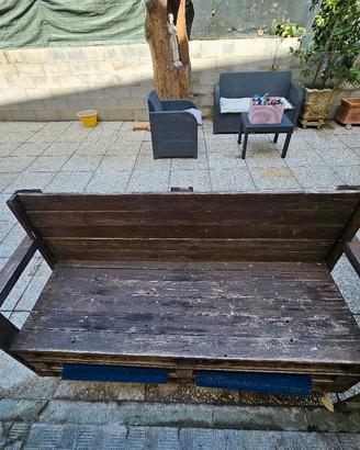 panca di legno 