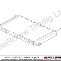 Radiatore originale Lotus Elise Cup 220 / 250 S3