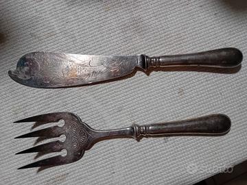 Posate da Portata Pesce Christofle - Vintage 1800