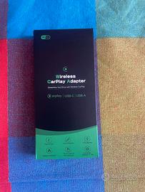 Chiavetta Carplay Wireless con adattatore Usb-c
