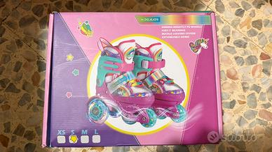 Pattini a rotelle bambina 31/34