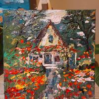 Quadro su tela in acrilico 20x20