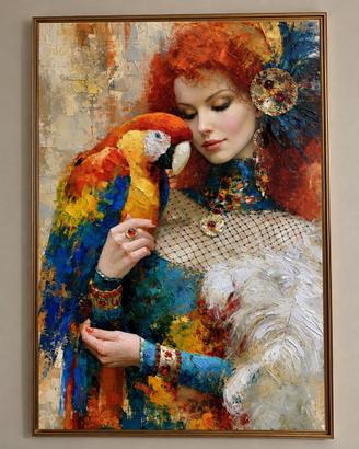 CoCo – Golden Goddess and Parrot XXL
