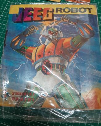 figurine panini album jeeg robot 1979 completo 