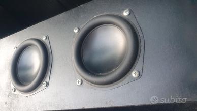 Subwoofer Dayton Audio Neo con cassa T-Line