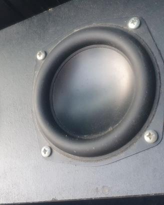 Subwoofer Dayton Audio Neo con cassa T-Line