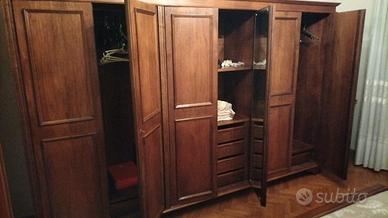 ARMADIO 6 ANTE IN LEGNO – STILE CLASSICO