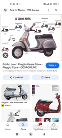 Ricambi Vespa Cosa 1