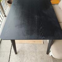 Tavolo nero Ikea lisabo