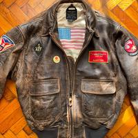 Avirex modello G-1 Red Eagles 4477th TES taglia XL