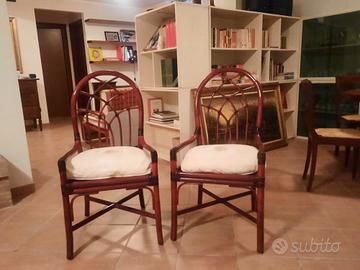 Sedie in Rattan