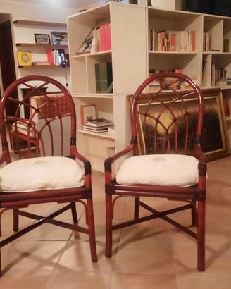 Sedie in Rattan