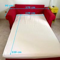 Divano letto come nuovo in perfette condizioni