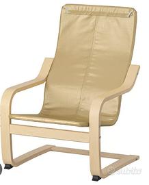 struttura poltrona grande - poang ikea 