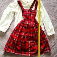 Completo natalizio HM vestitino+maglia 7/8anni, 12