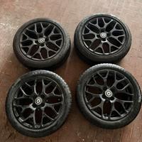 Cerchi e Gomme Smart 453 Raggio 16’ RITIRO A MANO