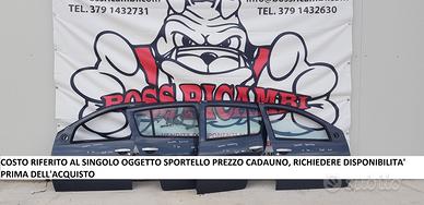 DACIA SANDERO STEPWAY PORTE ANTERIORI POSTERIORI