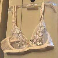Completo "Lormar"reggis/mutandine pizzo&voile
