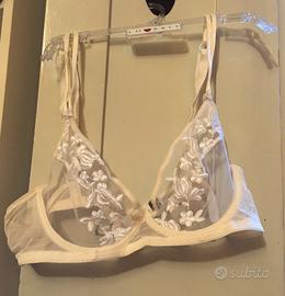 Completo "Lormar"reggis/mutandine pizzo&voile