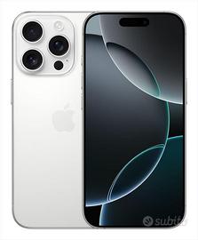 IPhone 16 Pro 256gb bianco 16 mesi di garanzia