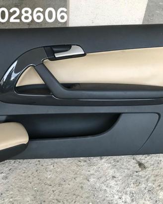 Pannello+bracciolo pelle beige audi a3 8p 3 porte