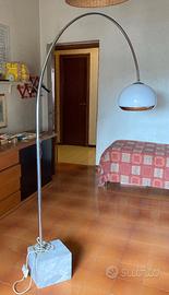 lampada ad arco vintage anni '70