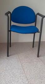 Sedie ufficio con braccioli imbottite - Rivestimen