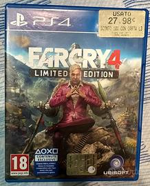 Farcry 4 Limited Edition ps4