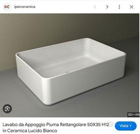 Lavabo Iperceramica ancora imballato