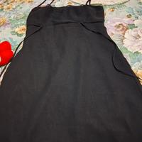 vestito nero taglia 40 usato due volte