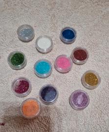 glitter per unghie 