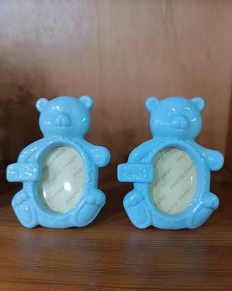 8 Cornicette orsacchiotto per bomboniere.